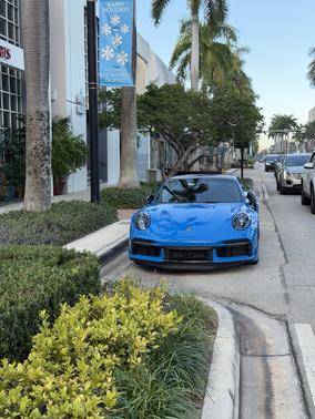 Blue 2022 Porsche 911 911 Turbo S