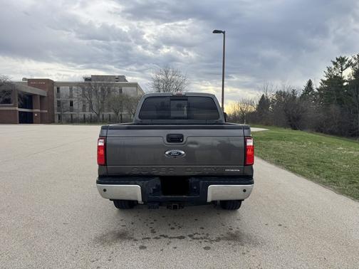 Gray 2015 Ford F-250 Lariat