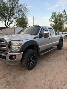 Gray 2012 Ford F-350 Lariat