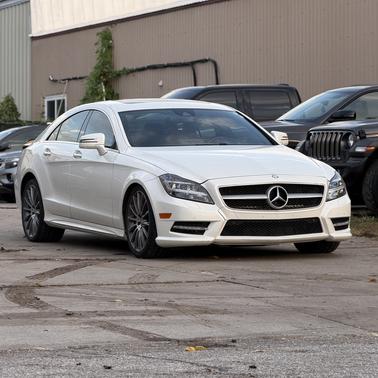 White 2015 Mercedes-Benz CLS-Class CLS 550
