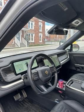 White 2022 Rivian R1T Adventure Package