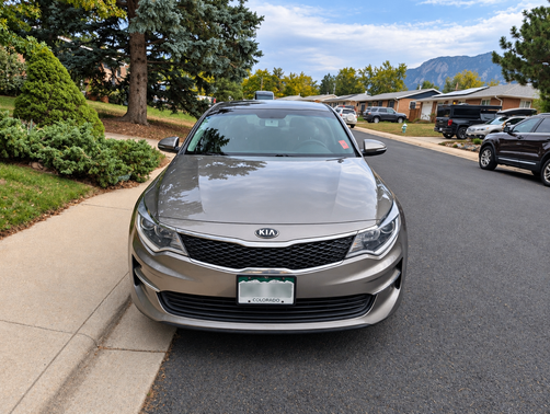 Gray 2018 Kia Optima LX