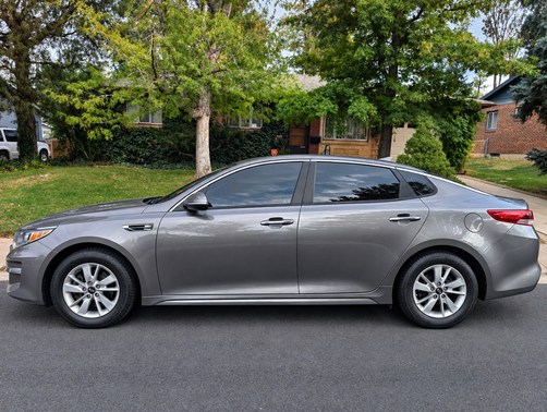 Gray 2018 Kia Optima LX