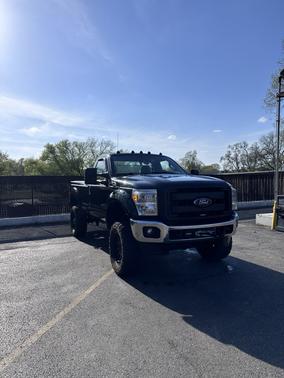 Green 2014 Ford F-250 XL