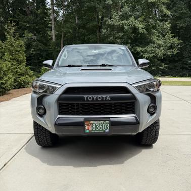 Gray 2017 Toyota 4Runner TRD Pro