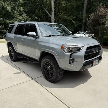Gray 2017 Toyota 4Runner TRD Pro