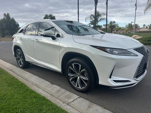 White 2021 Lexus RX 450h Base