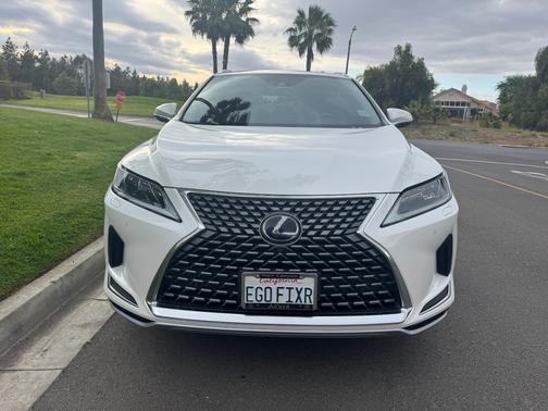 White 2021 Lexus RX 450h Base