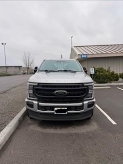 Silver 2020 Ford F-350 Lariat