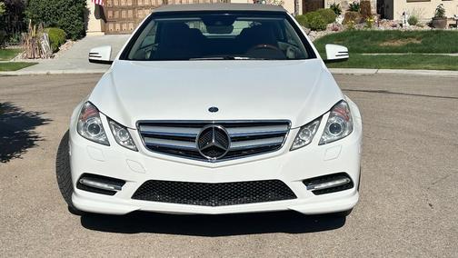 White 2012 Mercedes-Benz E-Class E 550