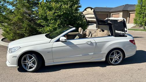 White 2012 Mercedes-Benz E-Class E 550