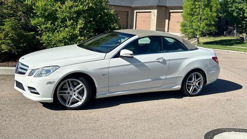 White 2012 Mercedes-Benz E-Class E 550