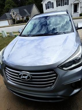 Silver 2017 Hyundai SANTA FE SE