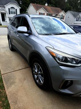 Silver 2017 Hyundai SANTA FE SE