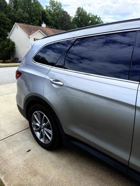 Silver 2017 Hyundai SANTA FE SE