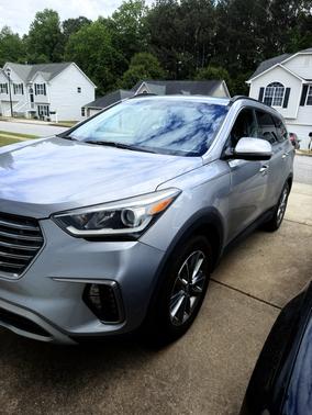 Silver 2017 Hyundai SANTA FE SE
