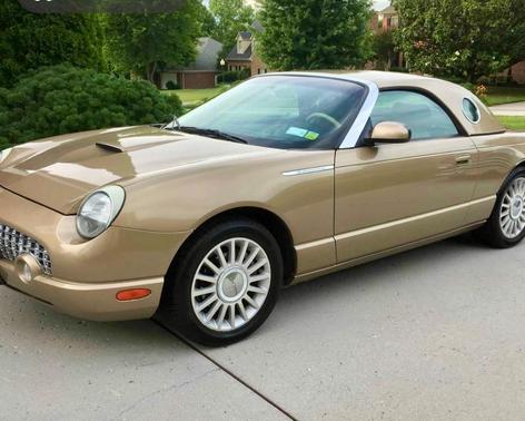 Gold 2005 Ford Thunderbird 50th Anniversary