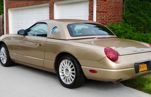 Gold 2005 Ford Thunderbird 50th Anniversary