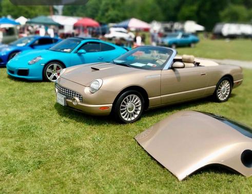 Gold 2005 Ford Thunderbird 50th Anniversary