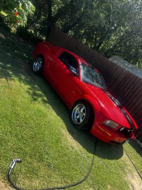 Red 2008 Ford Mustang GT Premium