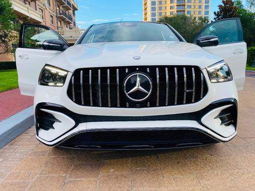 White 2026 Mercedes-Benz AMG GLE 53 4MATIC+ Coupe