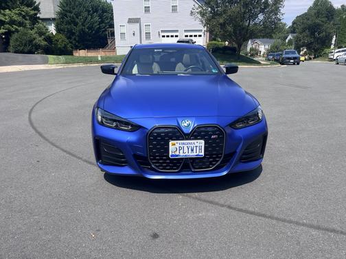 Blue 2023 BMW i4 Gran Coupe M50