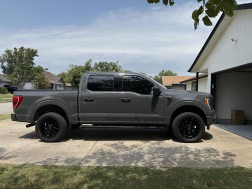 Gray 2021 Ford F-150 XLT