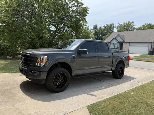 Gray 2021 Ford F-150 XLT