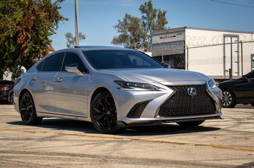 Silver 2024 Lexus ES 300h F SPORT Handling