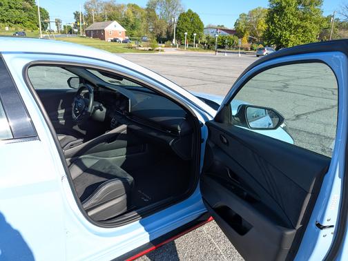 Blue 2023 Hyundai ELANTRA N Base