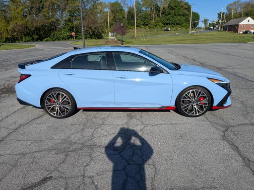 Blue 2023 Hyundai ELANTRA N Base