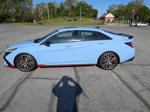 Blue 2023 Hyundai ELANTRA N Base