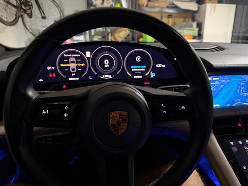 Black 2020 Porsche Taycan Taycan 4S