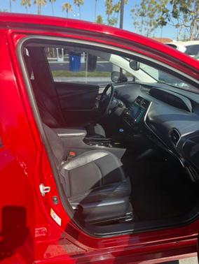 Red 2020 Toyota Prius XLE