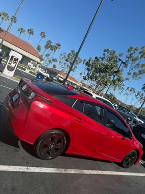Red 2020 Toyota Prius XLE