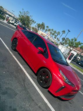 Red 2020 Toyota Prius XLE