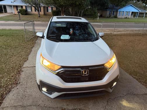 White 2020 Honda CR-V EX