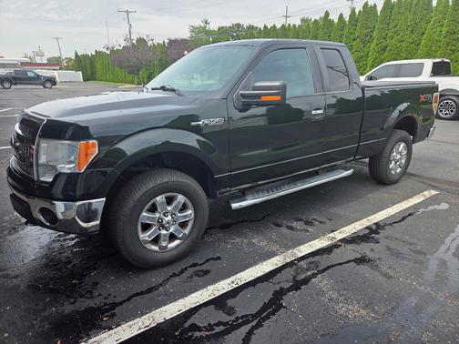 Green 2014 Ford F-150 STX