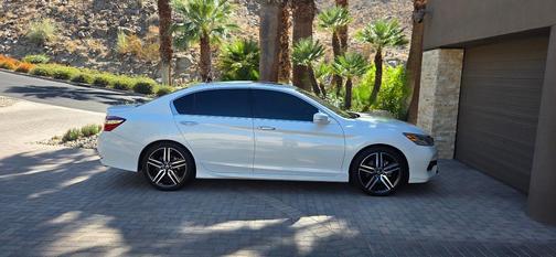 White 2017 Honda Accord Touring
