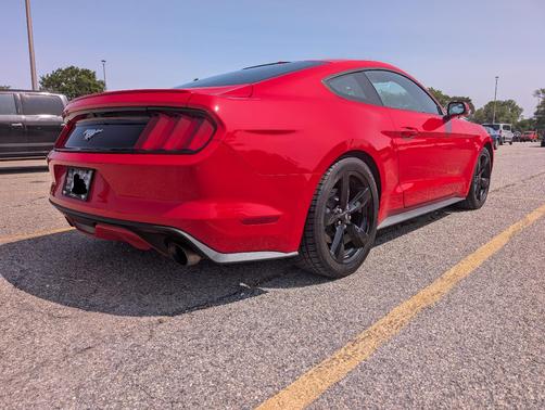 Red 2017 Ford Mustang EcoBoost Premium