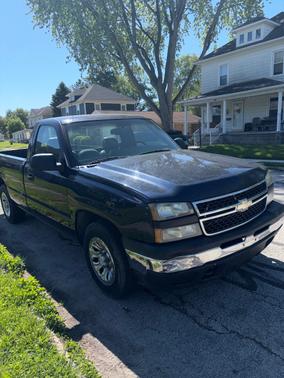 Blue 2006 Chevrolet Silverado 1500 W/T