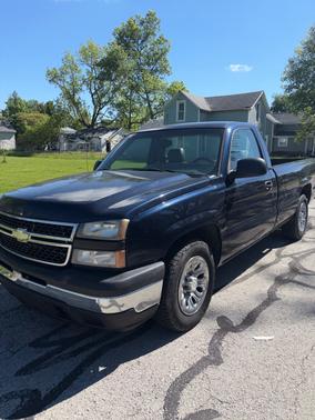 Blue 2006 Chevrolet Silverado 1500 W/T