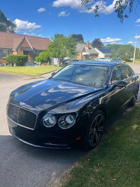 Black 2018 Bentley Flying Spur V8 S