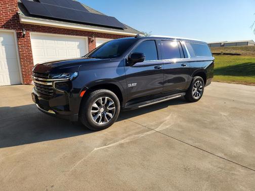 Blue 2023 Chevrolet Suburban LT