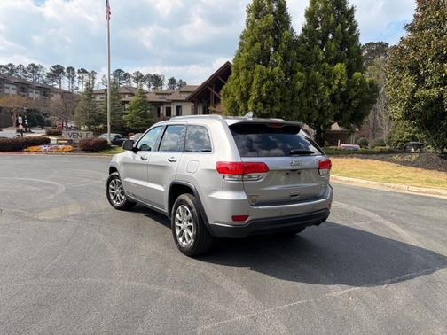 Silver 2015 Jeep Grand Cherokee Limited