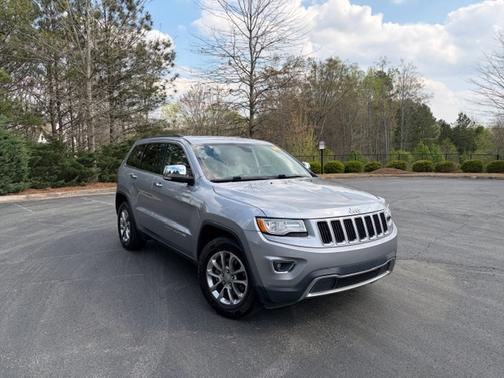 Silver 2015 Jeep Grand Cherokee Limited