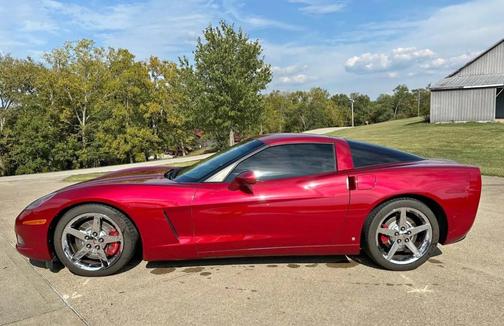Red 2008 Chevrolet Corvette Base