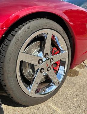 Red 2008 Chevrolet Corvette Base