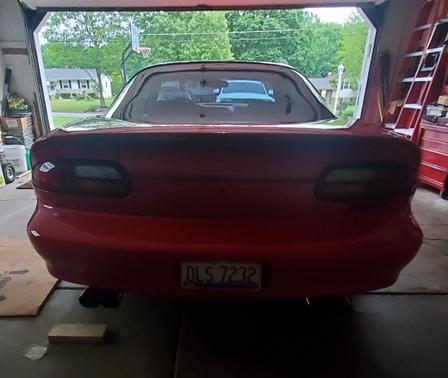 Red 1997 Chevrolet Camaro Z28