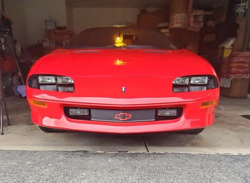 Red 1997 Chevrolet Camaro Z28